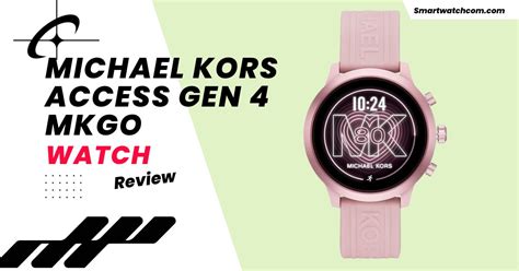 michael kors smartwatch vs fossil gen 4|Michael Kors Access MKGO smartwatch review.